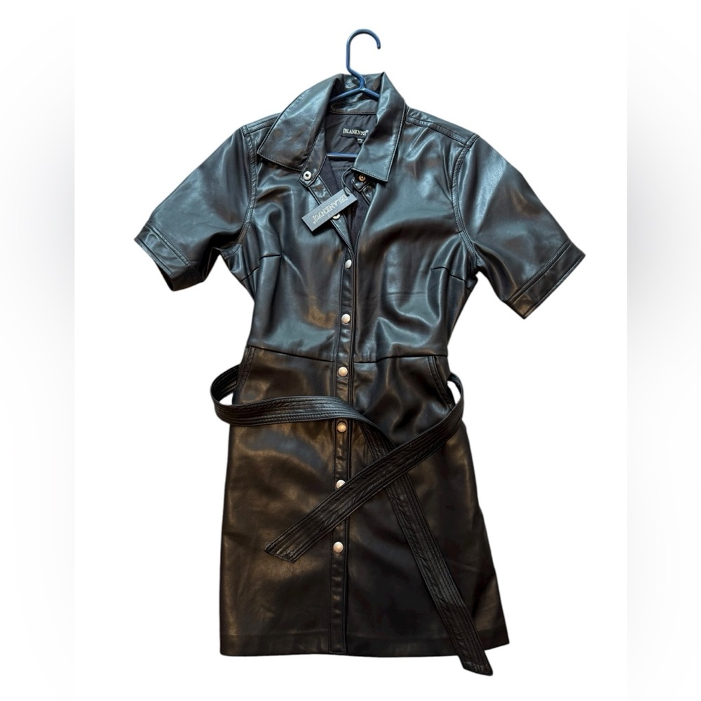BLANK NYC SUSPICIOUS MIND MINI SHIRT DRESS - Picture 2 of 8